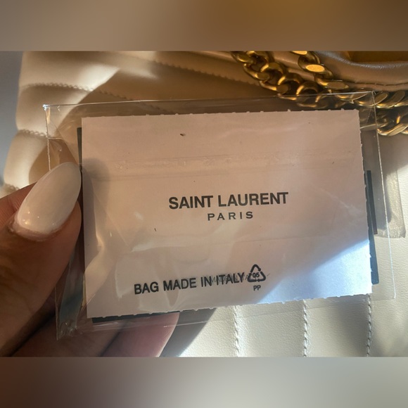 Ysl tan leather bag like new never used no call outs - Picture 10 of 11